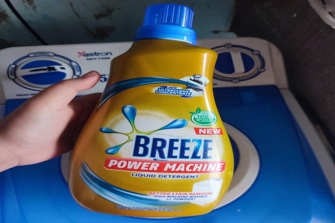 Breeze Liquid Detergent Puregold; Environmentally Friendly Stubborn Stain Remover