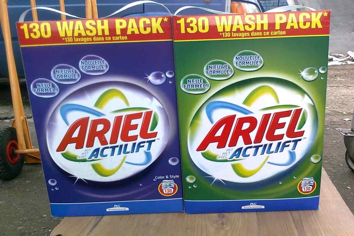  Ariel Detergent Powder 1kg; Easy Dissolve Deep Stain Remover Hand Machine Type 